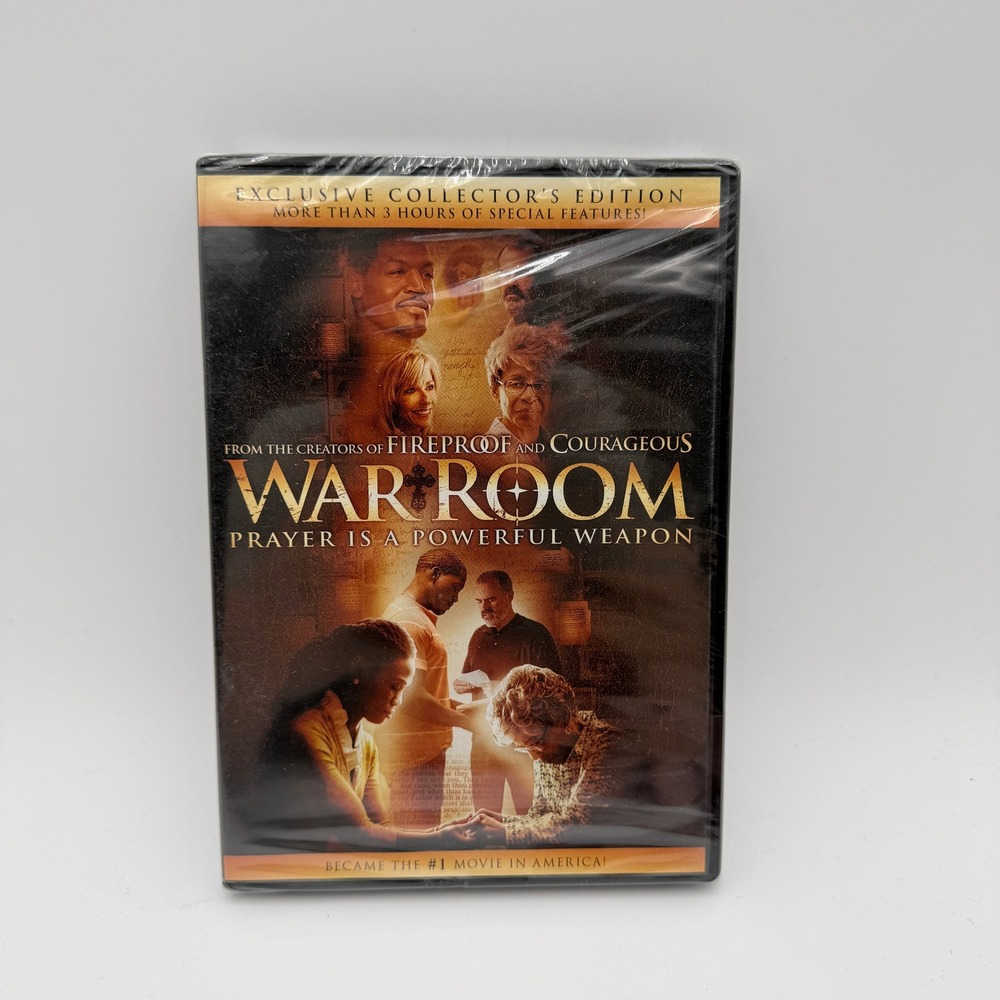 War Room DVD Exclusive Collector's Edition New Sealed Kendrick Brothers Drama